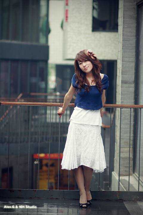 和大家分享我的心情我的衣服搭配 - 雪霏 - 月光女士香