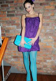 印花长衫+夸张大墨镜显星味-日日美时尚 - rrmhy666 - 上衣-亿人购物商城