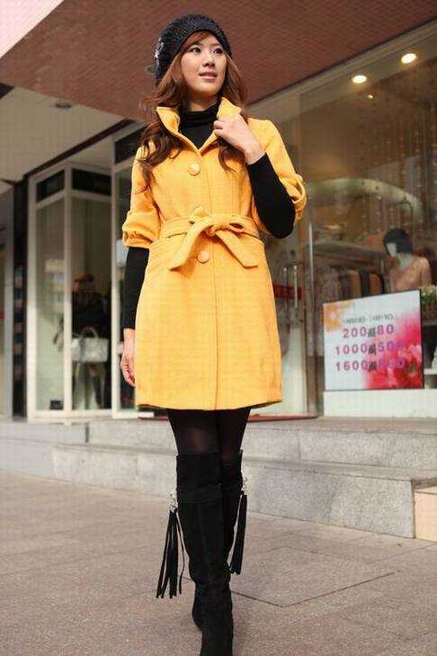 AZA奥佐娅 09冬装新品 单排扣时尚女式大衣WM2738 - bml7618 - ?????????????????????