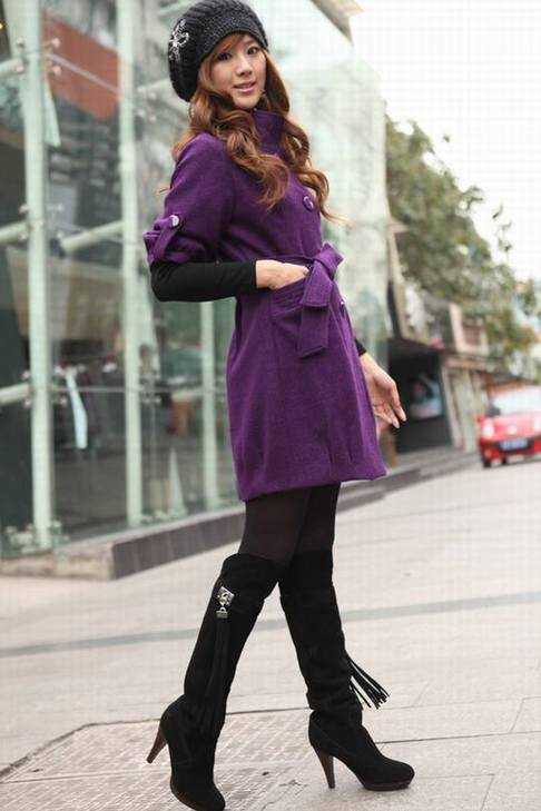 AZA奥佐娅 09冬装新品 单排扣时尚女式大衣WM2738 - bml7618 - ?????????????????????