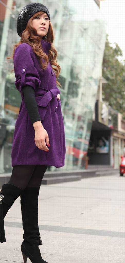 AZA奥佐娅 09冬装新品 单排扣时尚女式大衣WM2738 - bml7618 - ?????????????????????