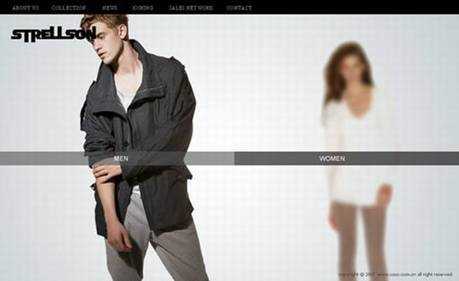 简约的实现——服装网站设计 - RONANA - ronana