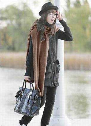 颈上添花——冬天围巾搭配技巧(一) - 张张妞 - 潮人视界