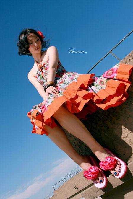 11夏天把一袭浪漫穿上身!