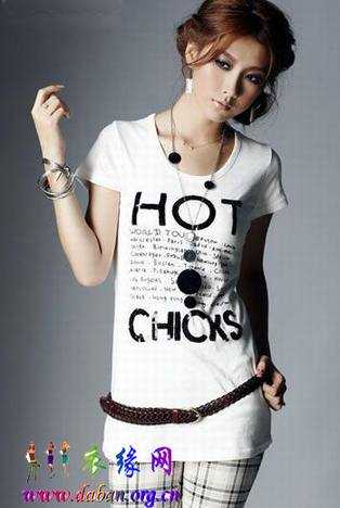 5款T恤时尚夏装搭配法-com - lukbf485 - lukbf485的博客 5款T恤时兴穿搭-衣缘网