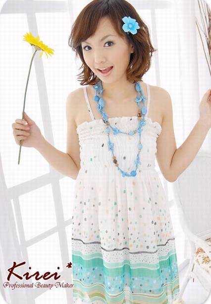 T恤+短裙 尽显甜美高挑 - 紫雅轩 - 紫雅轩