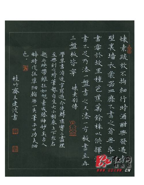 不歇翰墨情——访青年书法家贺建波 不歇翰墨情——访青年书法家贺建波