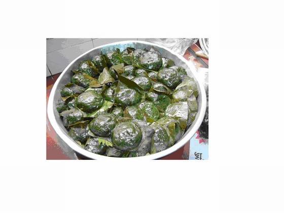 新坊民俗集锦之抖艾糍 新坊民俗集锦之抖艾糍