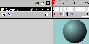 填充所选颜色的圆