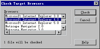 Check Target browserԻ
