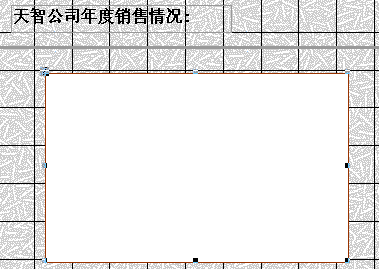 刚插入图表时的视图