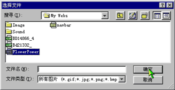 选择图形文件的窗口