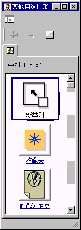 期他自选图形框