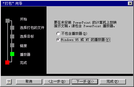 打包向导对话框
