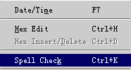 spell check
