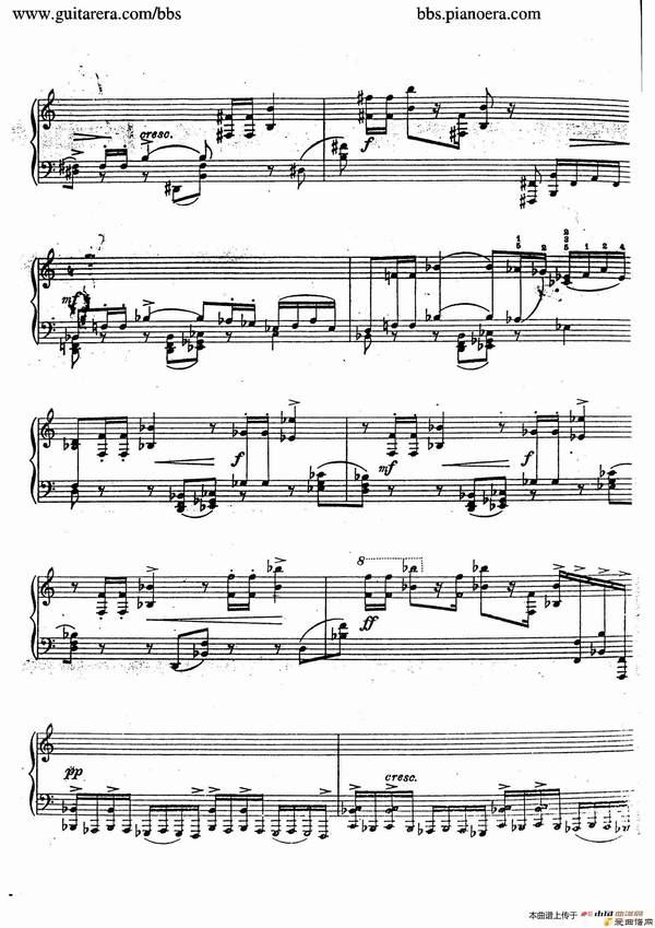 ١Etude in C Major For The Left Hand Op.32