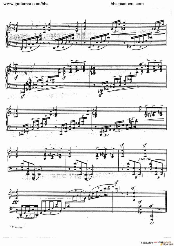 ١Etude in C Major For The Left Hand Op.32