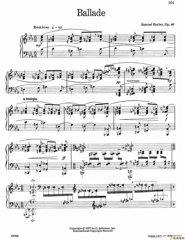 ١Ballade Op.46