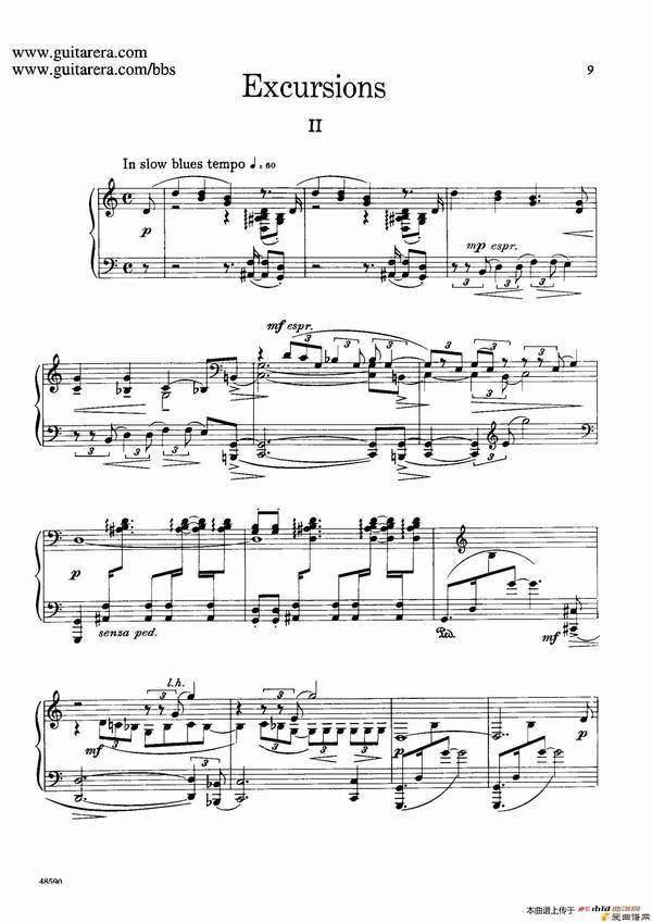 ١Four Excursions Op.20