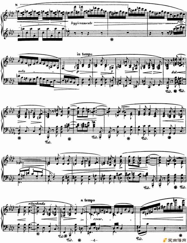 ١Ф 4 fС Chopin Ballade No.4 Op.52