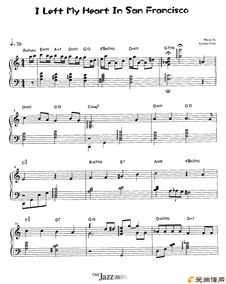 ���١�I Left My Heart In San Francisco��