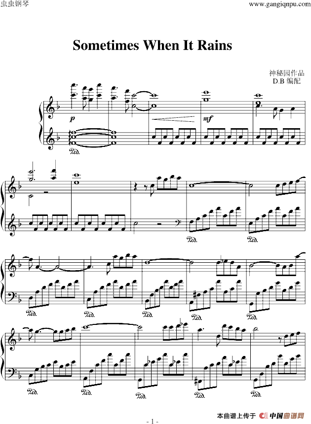 ���١�Sometimes When It Rains��