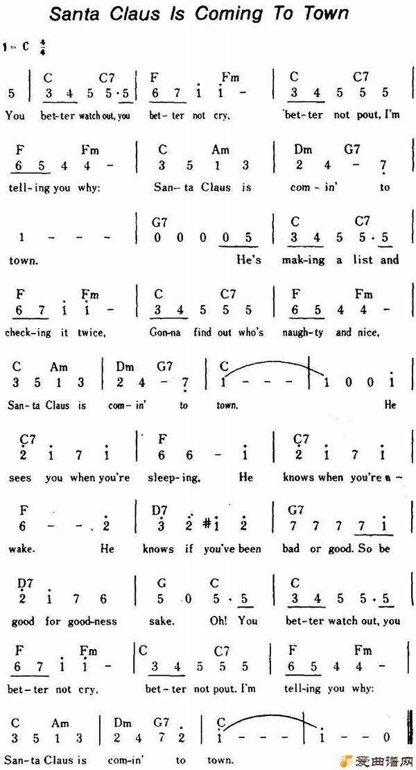 �����[��]Santa Claus Is Coming To Town��