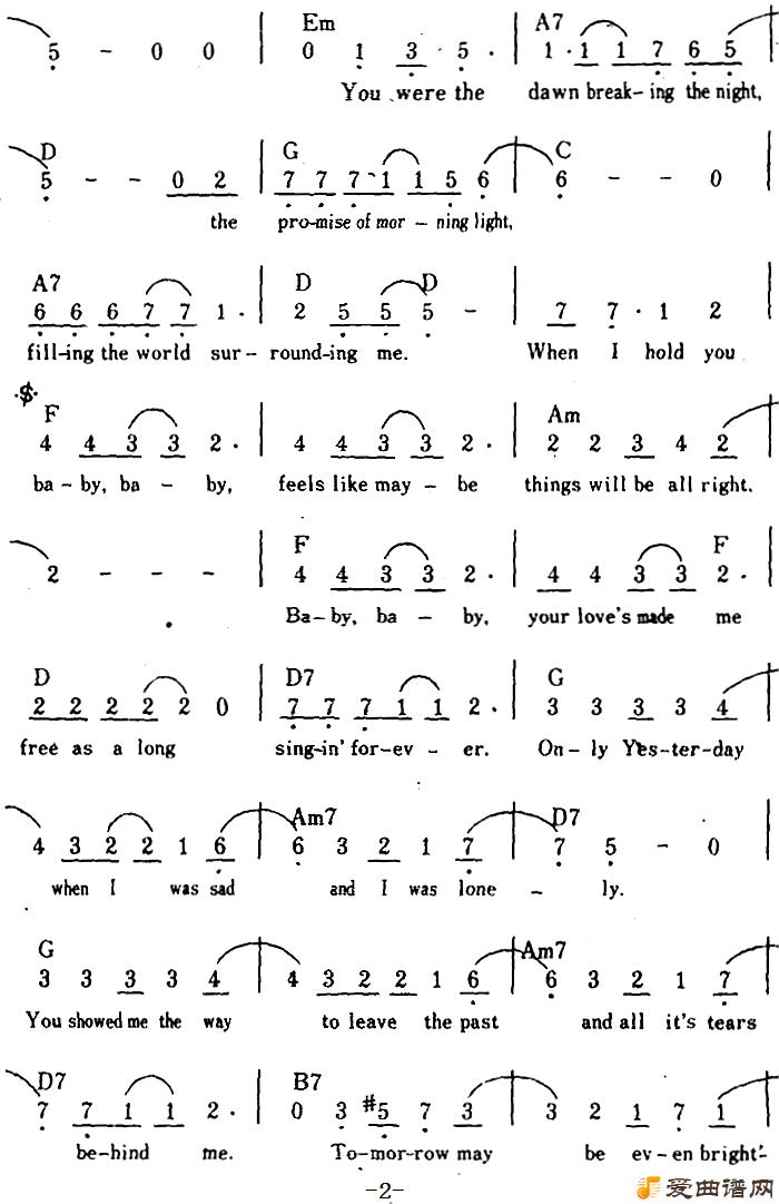 �����[��]Only Yesterday��