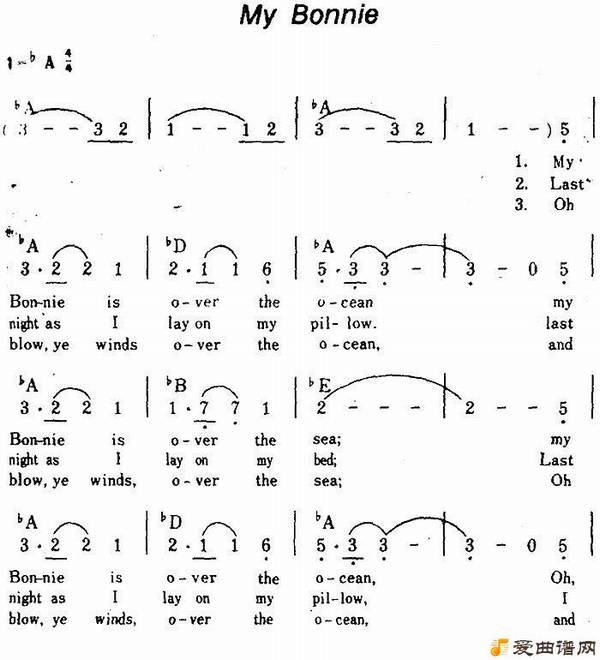 �����[��]My Bonnie��