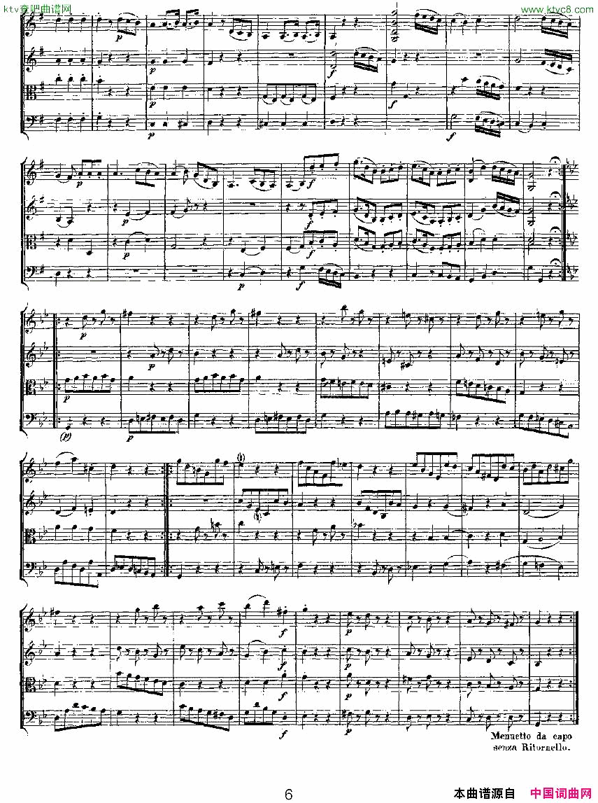 ҡQuartetNo.3inGMajor,K.156Gࡷ