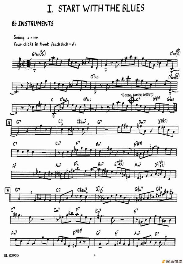 ˹START WITH THE BLUES