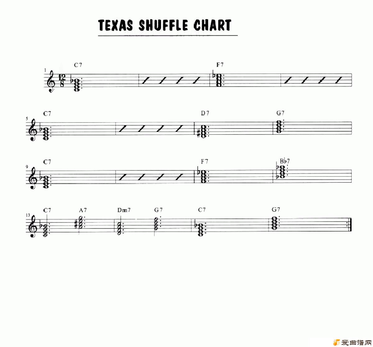 ����˹��Texas Shuffle Chart��