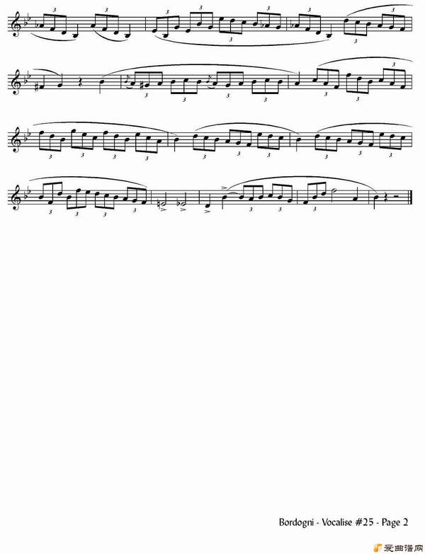 ͭܡBordogni - Vocalise #25