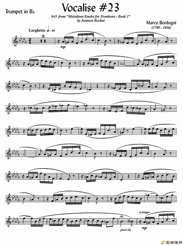 ͭܡBordogni - Vocalise #23