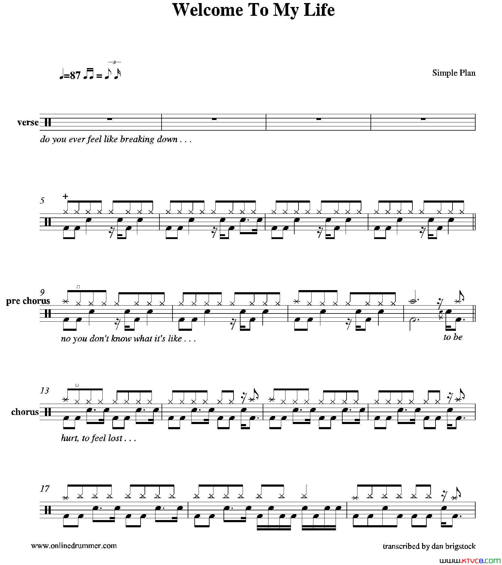 Welcome To My Lifeף