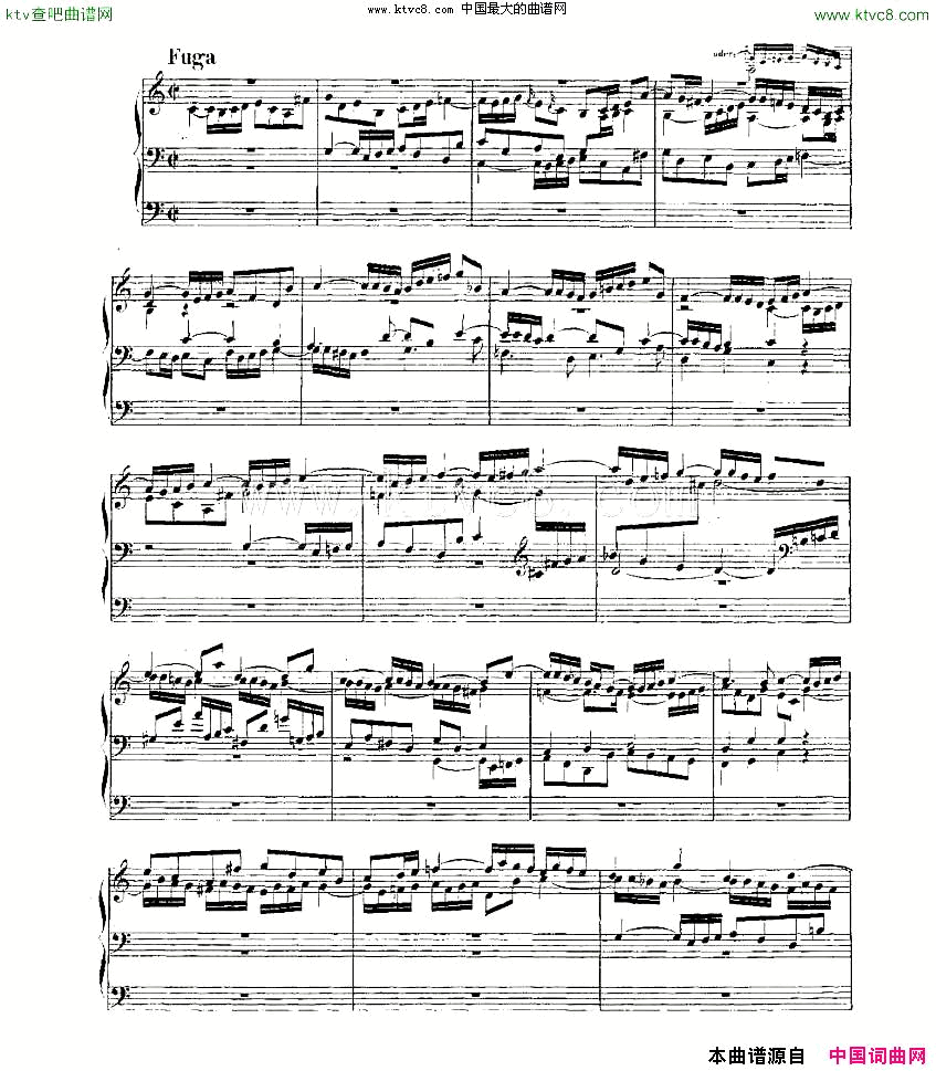 PreludeandFugueinCMajor--BWV547ܷ