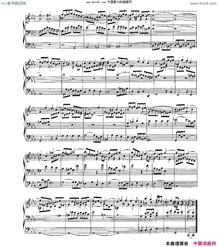 FantasiaandFugueinCMinor--BWV537ܷ