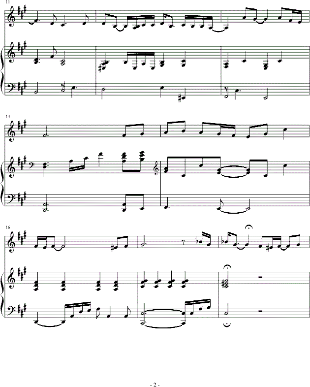 Amanda McBroom The Rose钢琴谱