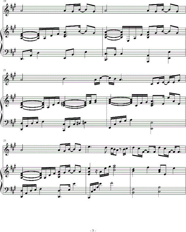 Amanda McBroom The Rose钢琴谱