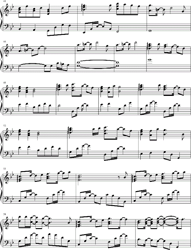 梦的点滴钢琴谱