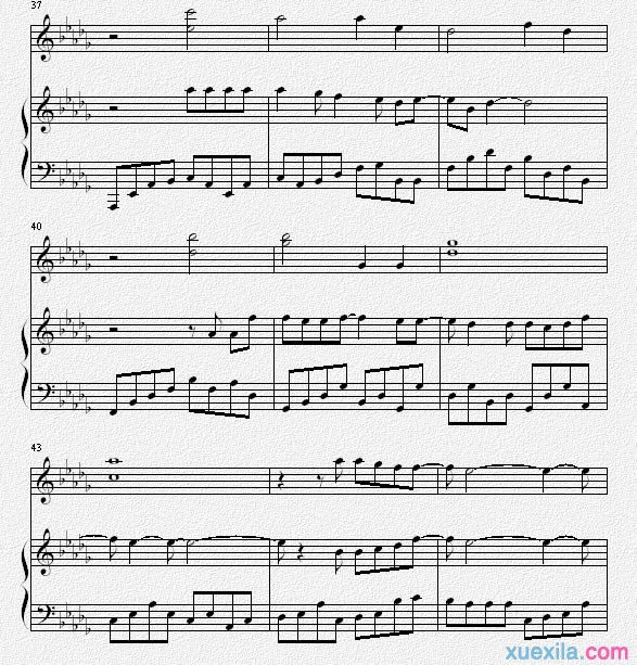 周杰伦最后的战役钢琴谱