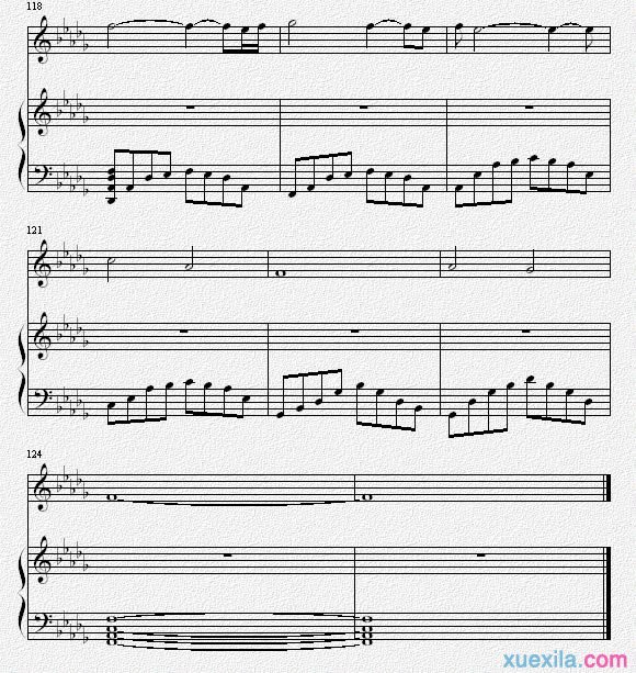 周杰伦最后的战役钢琴谱