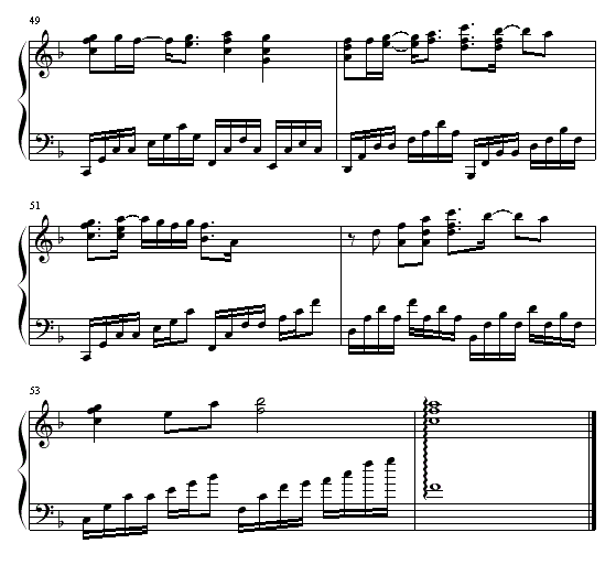 犬夜叉Every Heart钢琴谱