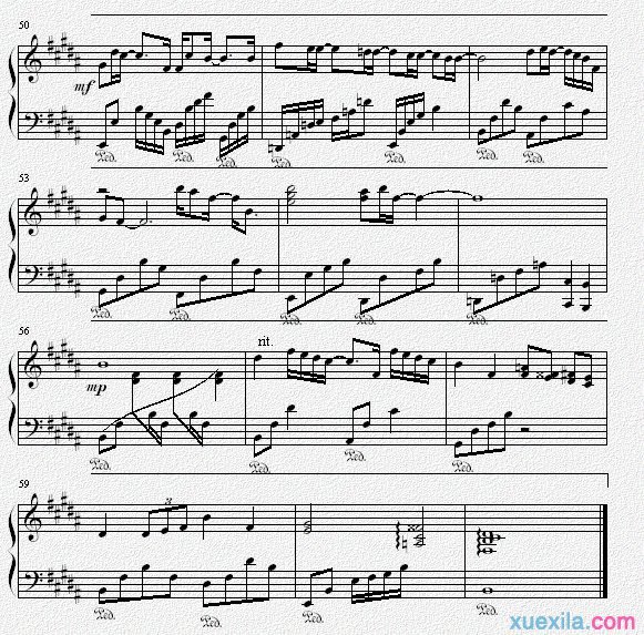 Tank专属天使钢琴谱