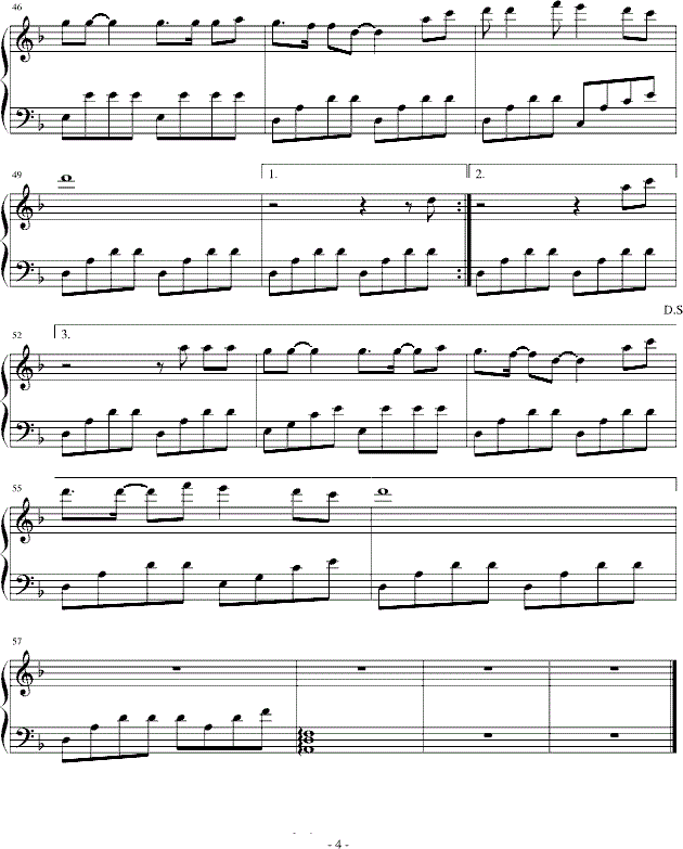 林峰我是一个被爱伤过的人钢琴谱