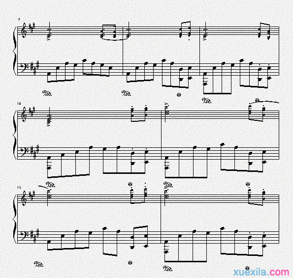 莎拉布莱曼告别时刻钢琴谱