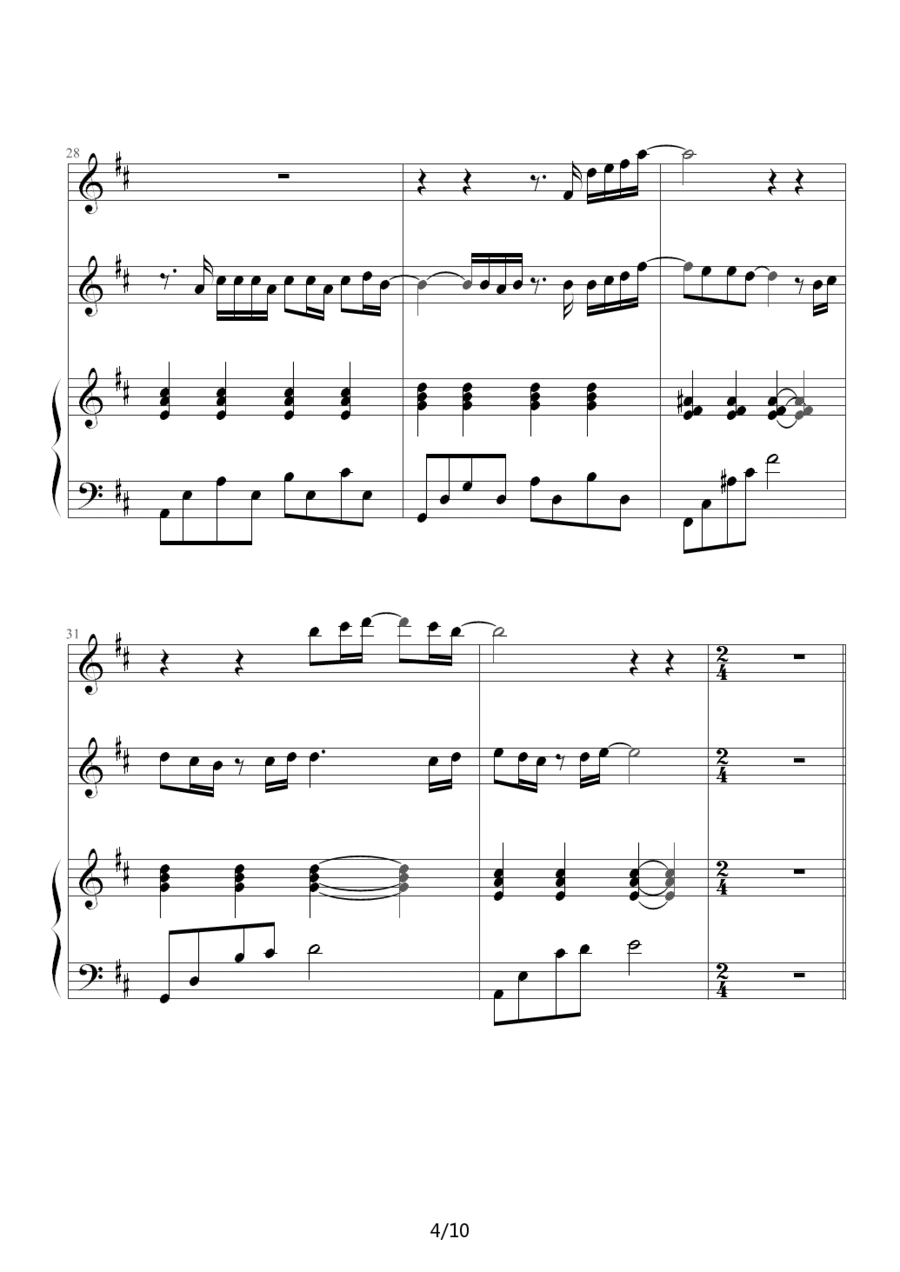 Sarah Connor Just One Last Dance钢琴谱