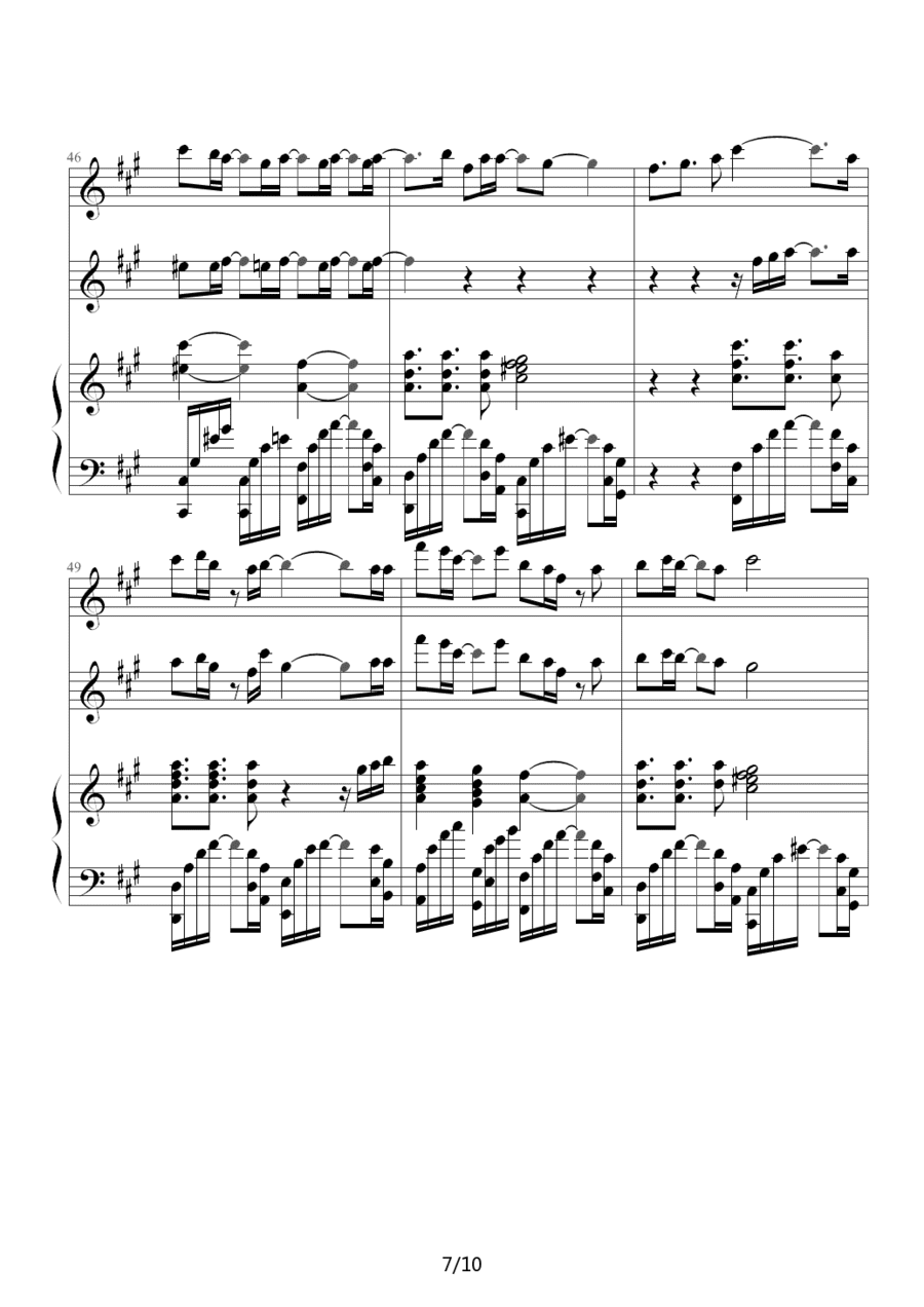 Sarah Connor Just One Last Dance钢琴谱