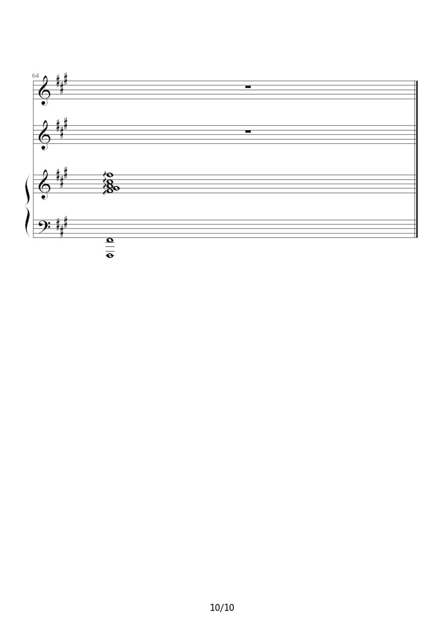 Sarah Connor Just One Last Dance钢琴谱