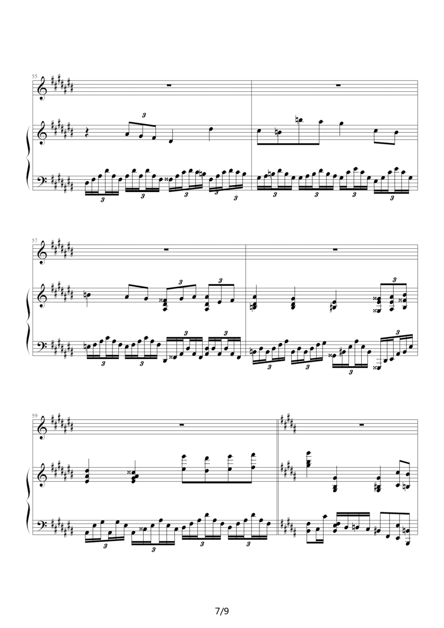 陶喆爱我还是他钢琴谱